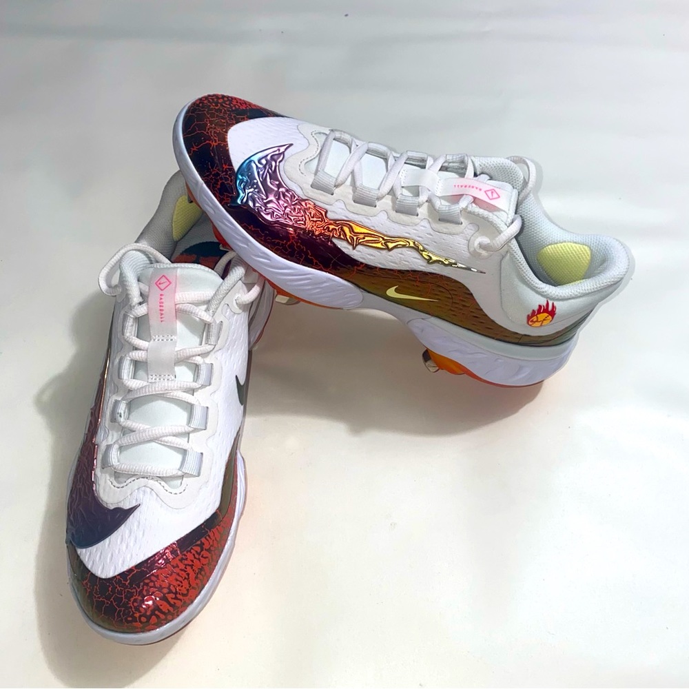 7.5 Nike Alpha Hurarache Elite 4 Low NRG Baseball Cleats FB9121-160 Arizona